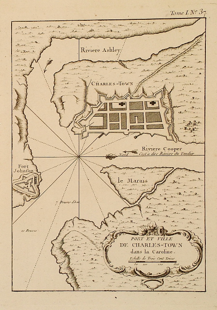 Bellin Charles-Town 1764.