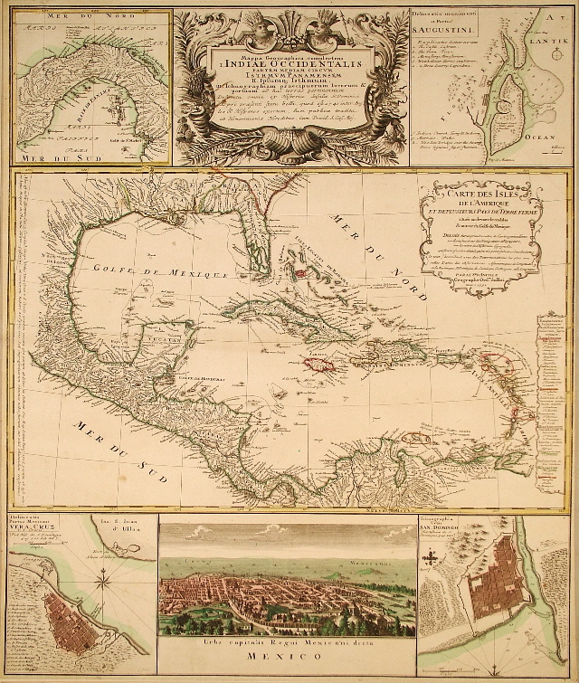 Homann Caribbean 1740.