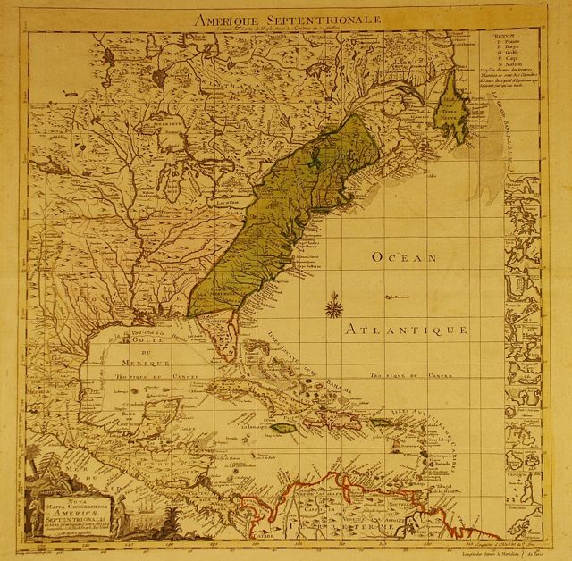 Probst Eastern North America 1782.